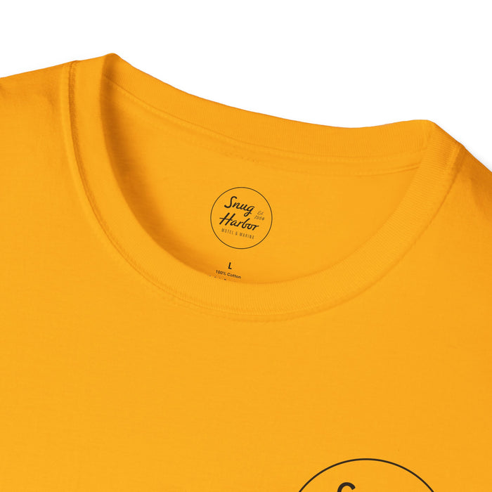 Snug Harbor Seagull logo T-Shirt | Motel Marina graphic tee