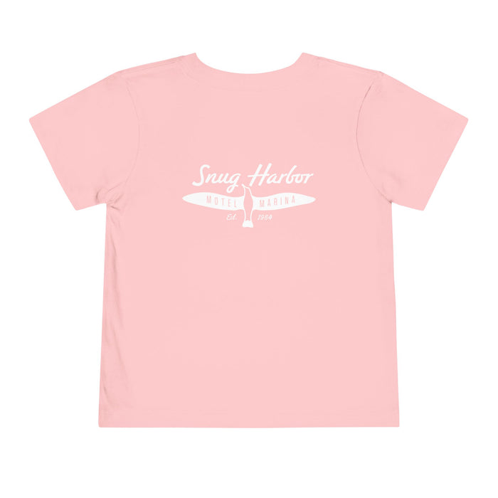 Toddler Tee — "I'm a Snuggler" Graphic Shirt (Snug Harbor Back Logo)