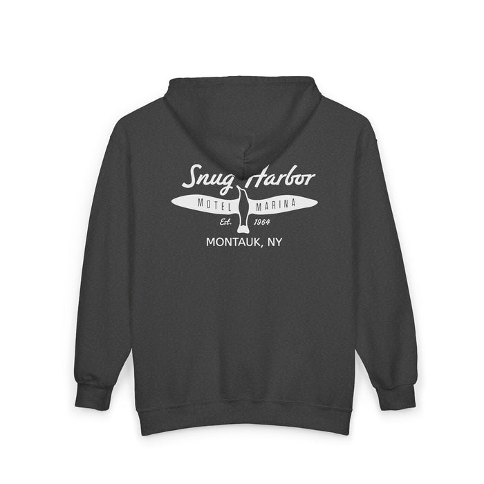 Snug Harbor Seagull Logo Hoodie | Full Zip Hooded Sweatshirt