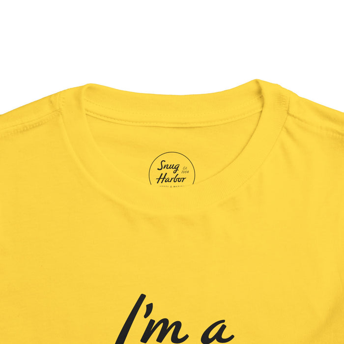 Toddler Tee "I'm a Snuggler" – Cute Baby Snug Harbor Graphic Shirt