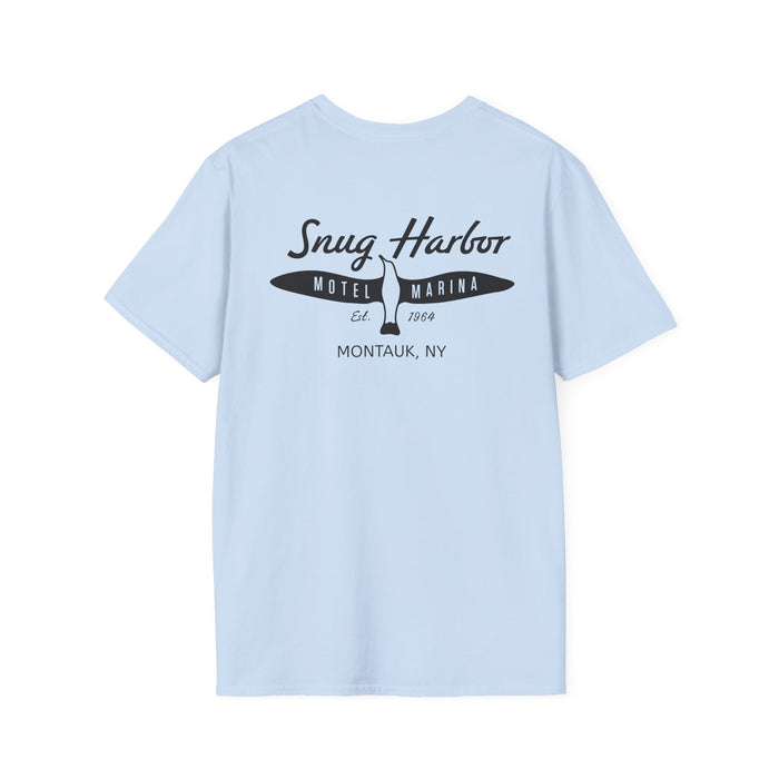Snug Harbor Seagull logo T-Shirt | Motel Marina graphic tee