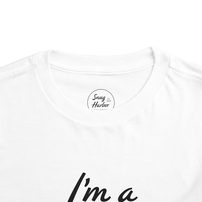 Toddler Tee "I'm a Snuggler" – Cute Baby Snug Harbor Graphic Shirt
