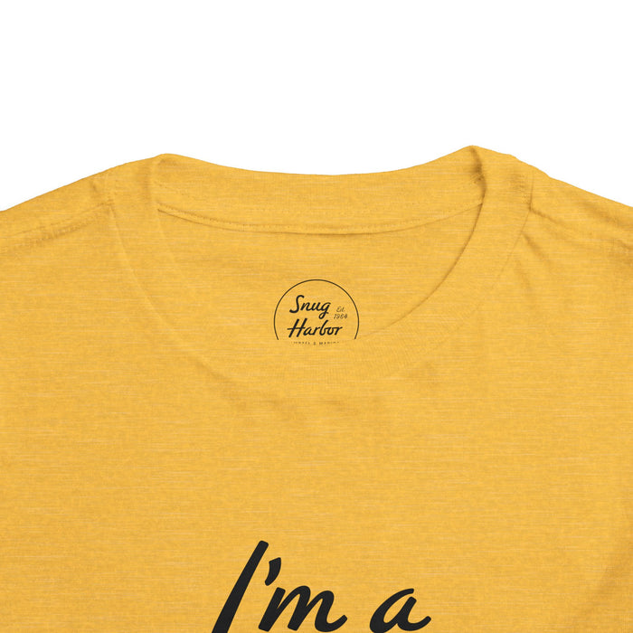 Toddler Tee "I'm a Snuggler" – Cute Baby Snug Harbor Graphic Shirt