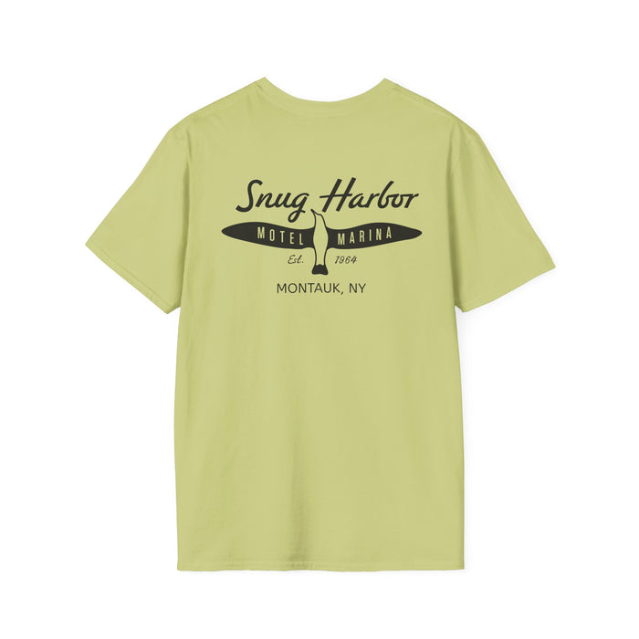 Snug Harbor Seagull logo T-Shirt | Motel Marina graphic tee