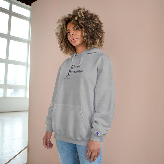 Snug Harbor Champion Hoodie - Cozy Montauk Style