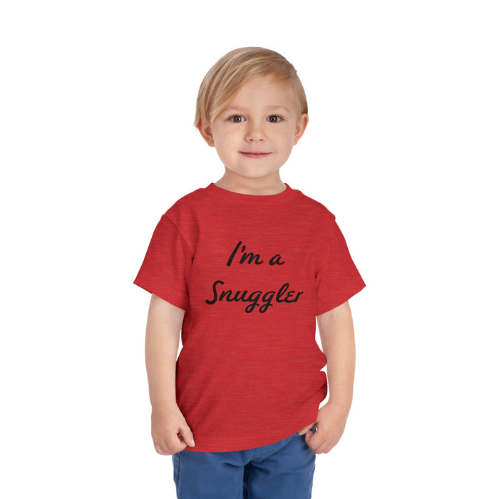 Toddler Tee "I'm a Snuggler" – Cute Baby Snug Harbor Graphic Shirt