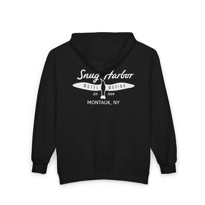 Snug Harbor Seagull Logo Hoodie | Full Zip Hooded Sweatshirt
