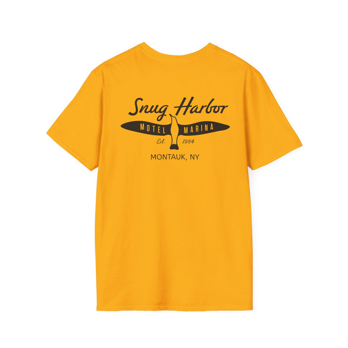Snug Harbor Seagull logo T-Shirt | Motel Marina graphic tee