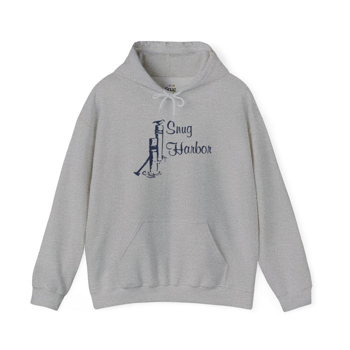 Snug Harbor Hoodie | Montauk Nautical Flag Design
