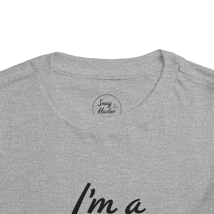 Toddler Tee "I'm a Snuggler" – Cute Baby Snug Harbor Graphic Shirt