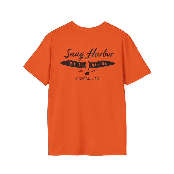 Snug Harbor Seagull logo T-Shirt | Motel Marina graphic tee