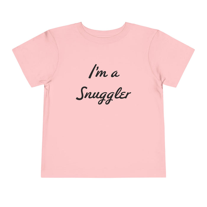 Toddler Tee "I'm a Snuggler" – Cute Baby Snug Harbor Graphic Shirt