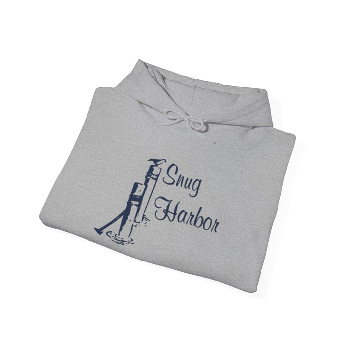 Snug Harbor Hoodie | Montauk Nautical Flag Design