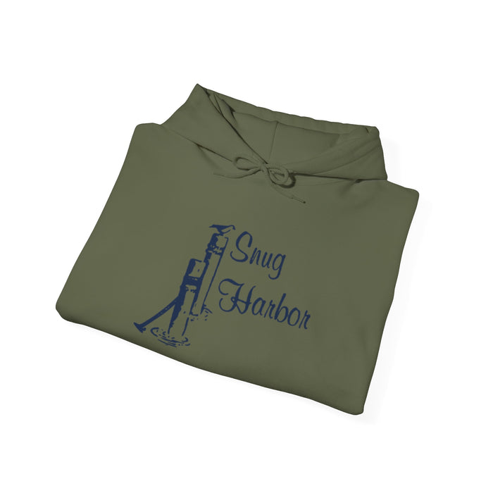Snug Harbor Hoodie | Montauk Nautical Flag Design