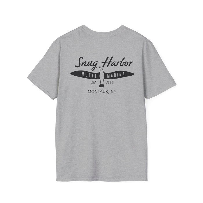 Snug Harbor Seagull logo T-Shirt | Motel Marina graphic tee