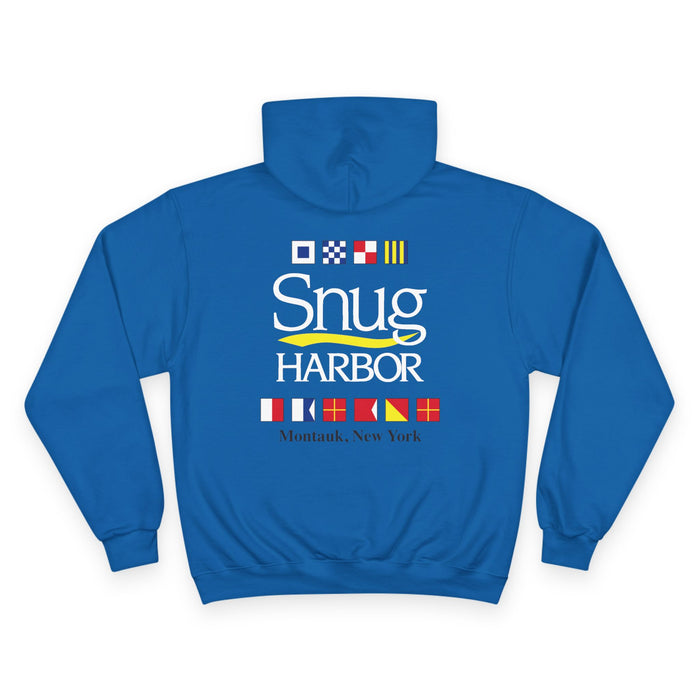 Snug Harbor Champion Hoodie - Cozy Montauk Style