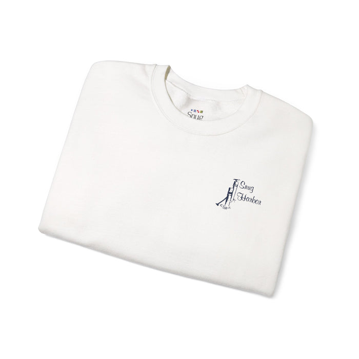 Snug Harbor Unisex Crewneck Sweatshirt - Cozy Nautical Style