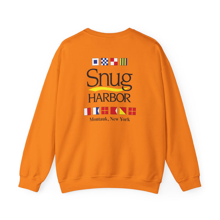 Snug Harbor Unisex Crewneck Sweatshirt - Cozy Nautical Style