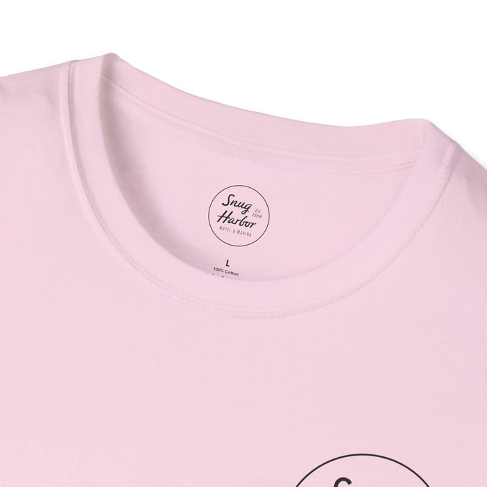 Snug Harbor Seagull logo T-Shirt | Motel Marina graphic tee