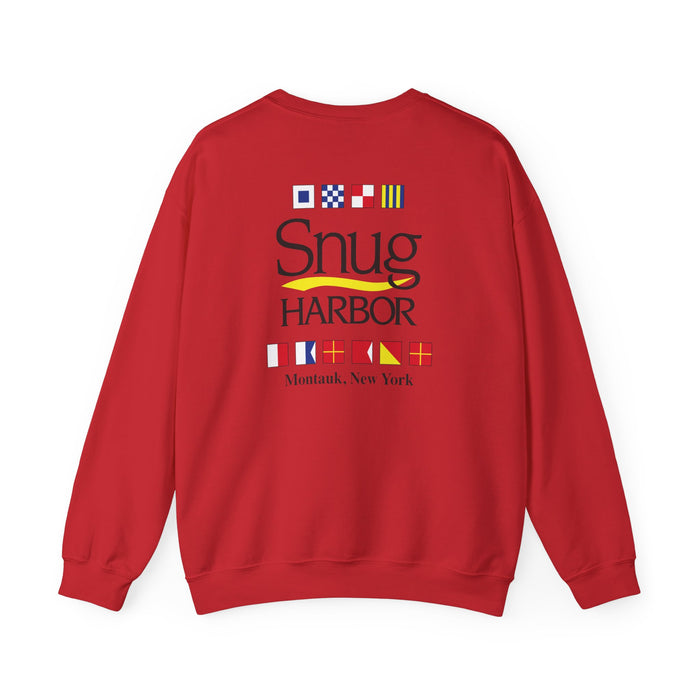 Snug Harbor Unisex Crewneck Sweatshirt - Cozy Nautical Style