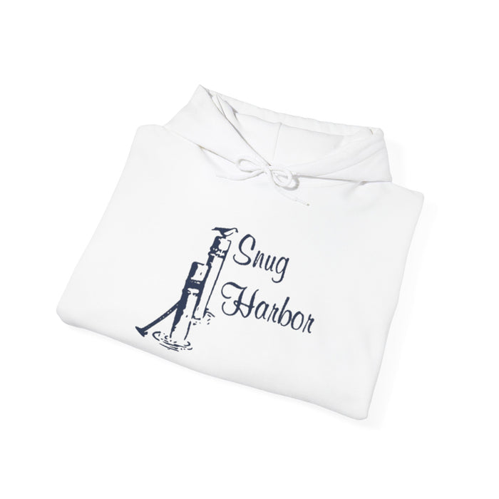Snug Harbor Hoodie | Montauk Nautical Flag Design