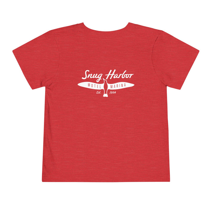 Toddler Tee — "I'm a Snuggler" Graphic Shirt (Snug Harbor Back Logo)