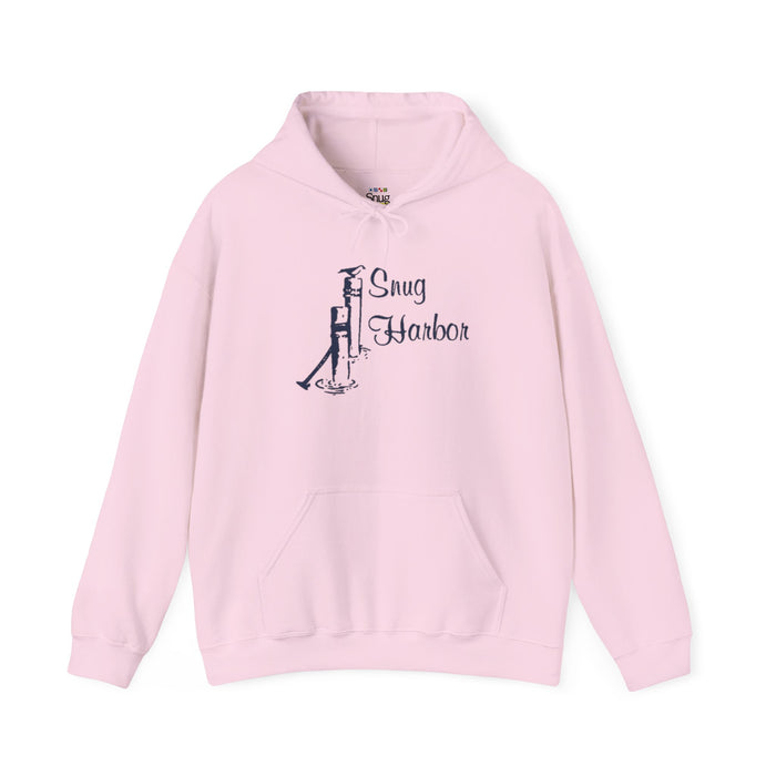 Snug Harbor Hoodie | Montauk Nautical Flag Design