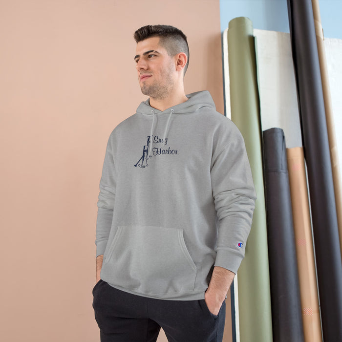Snug Harbor Champion Hoodie - Cozy Montauk Style