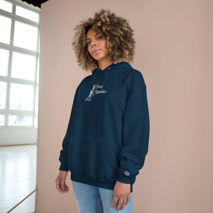 Snug Harbor Champion Hoodie - Cozy Montauk Style