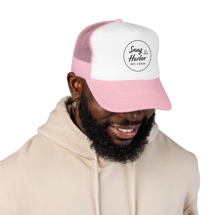 Trucker Hat — "Snug Harbor" Mesh Foam Cap