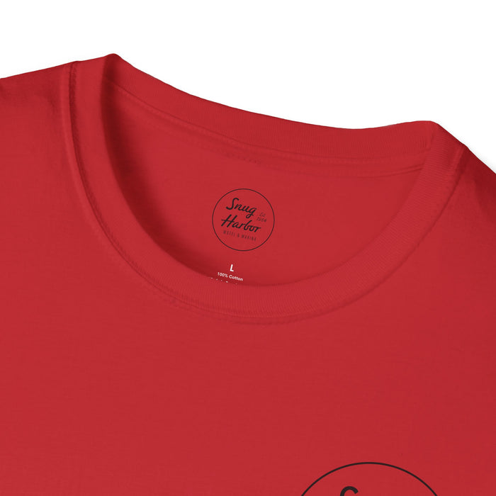 Snug Harbor Seagull logo T-Shirt | Motel Marina graphic tee