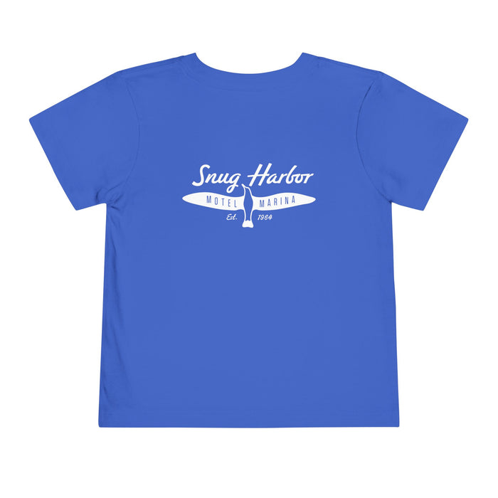 Toddler Tee — "I'm a Snuggler" Graphic Shirt (Snug Harbor Back Logo)