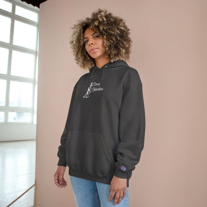 Snug Harbor Champion Hoodie - Cozy Montauk Style