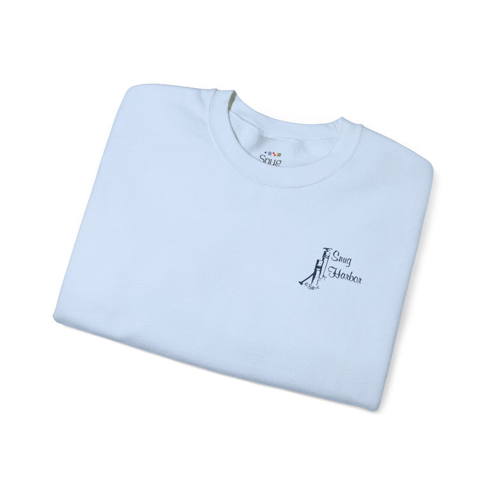 Snug Harbor Unisex Crewneck Sweatshirt - Cozy Nautical Style
