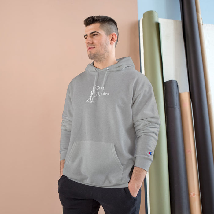 Snug Harbor Champion Hoodie - Cozy Montauk Style