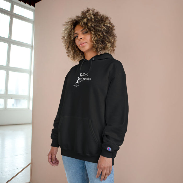 Snug Harbor Champion Hoodie - Cozy Montauk Style