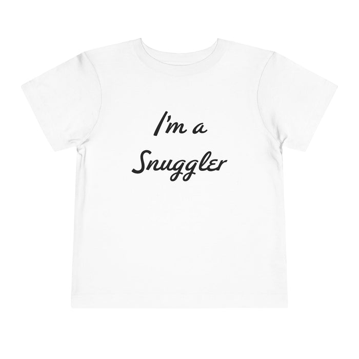 Toddler Tee "I'm a Snuggler" – Cute Baby Snug Harbor Graphic Shirt