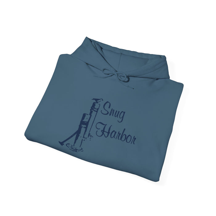 Snug Harbor Hoodie | Montauk Nautical Flag Design