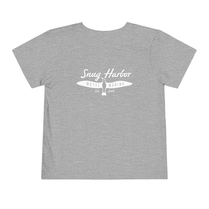 Toddler Tee — "I'm a Snuggler" Graphic Shirt (Snug Harbor Back Logo)
