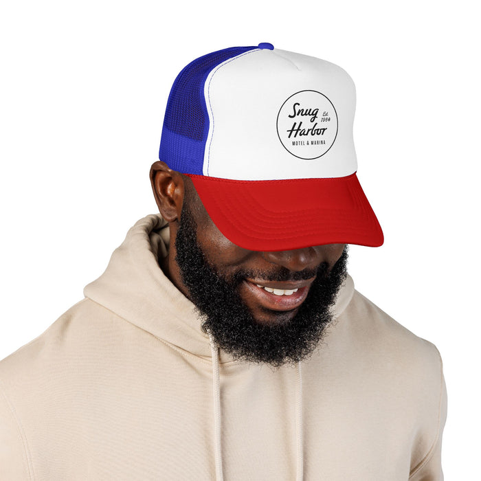 Trucker Hat — "Snug Harbor" Mesh Foam Cap
