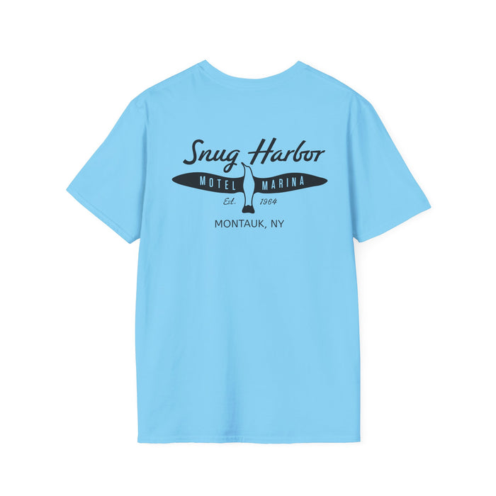 Snug Harbor Seagull logo T-Shirt | Motel Marina graphic tee
