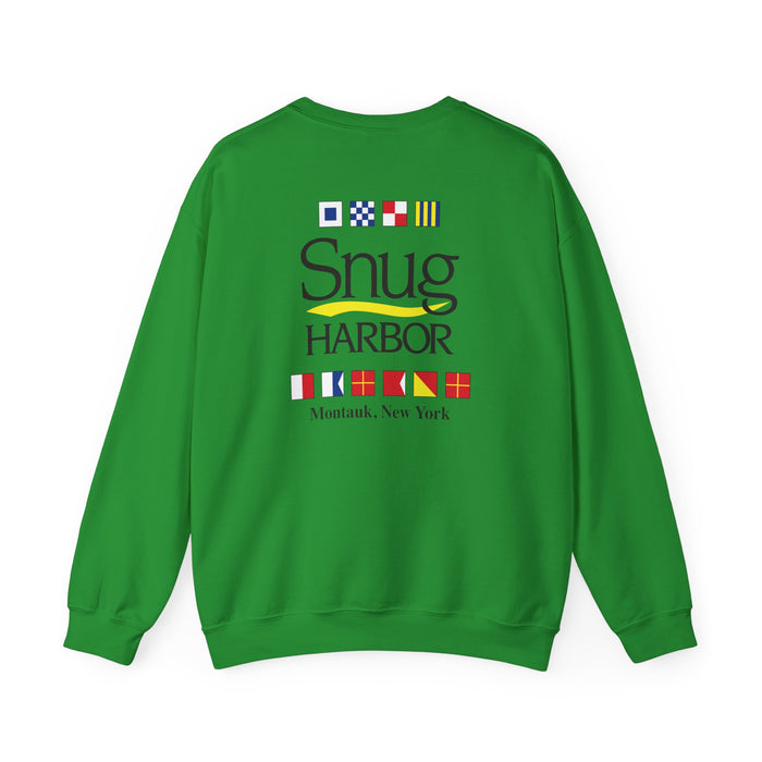 Snug Harbor Unisex Crewneck Sweatshirt - Cozy Nautical Style