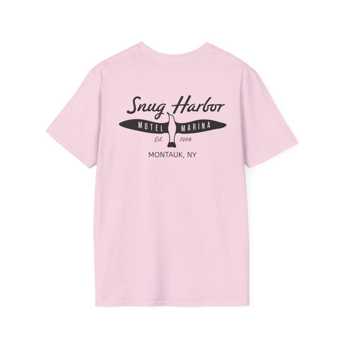 Snug Harbor Seagull logo T-Shirt | Motel Marina graphic tee