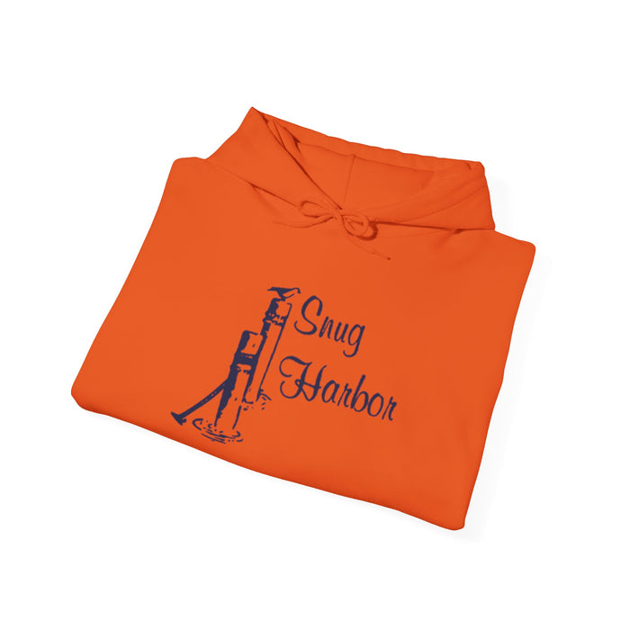 Snug Harbor Hoodie | Montauk Nautical Flag Design