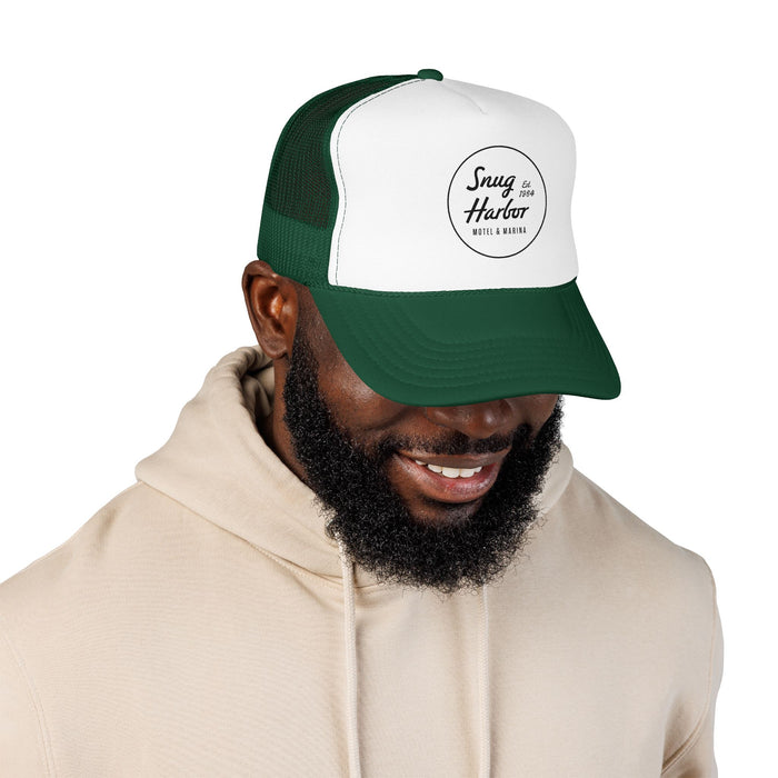 Trucker Hat — "Snug Harbor" Mesh Foam Cap