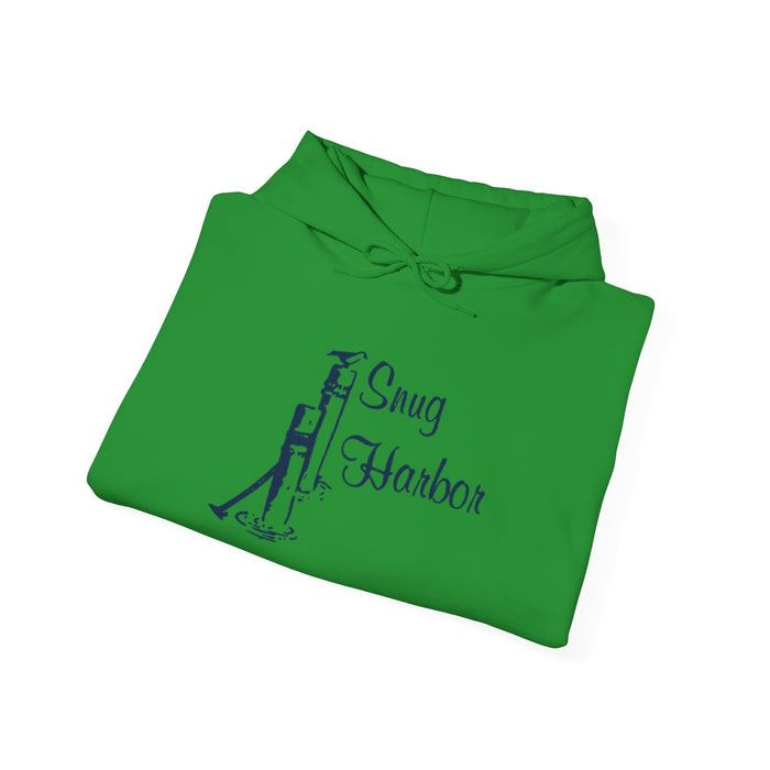 Snug Harbor Hoodie | Montauk Nautical Flag Design