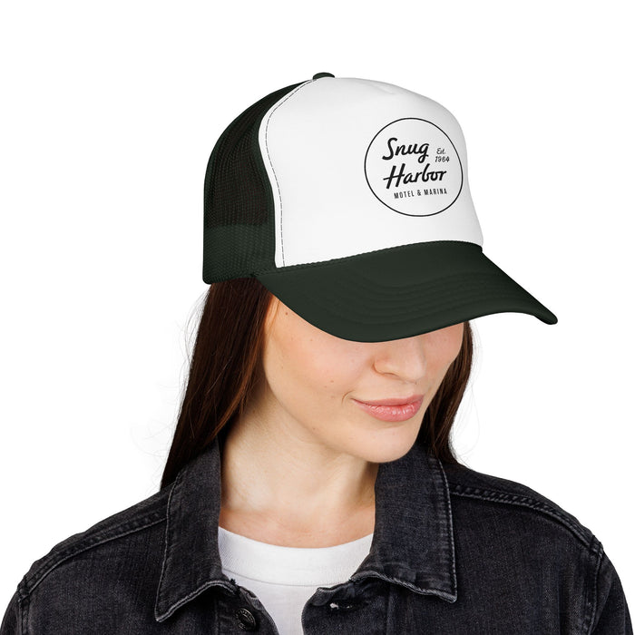 Trucker Hat — "Snug Harbor" Mesh Foam Cap