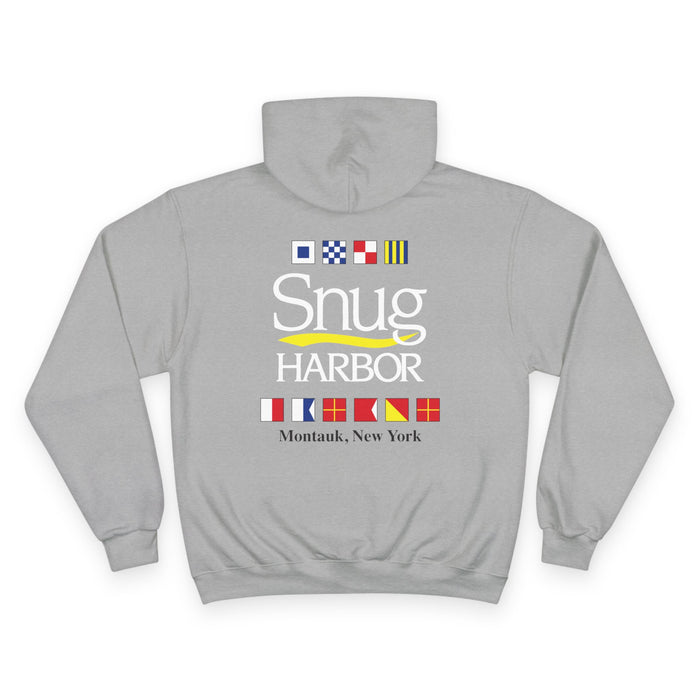Snug Harbor Champion Hoodie - Cozy Montauk Style