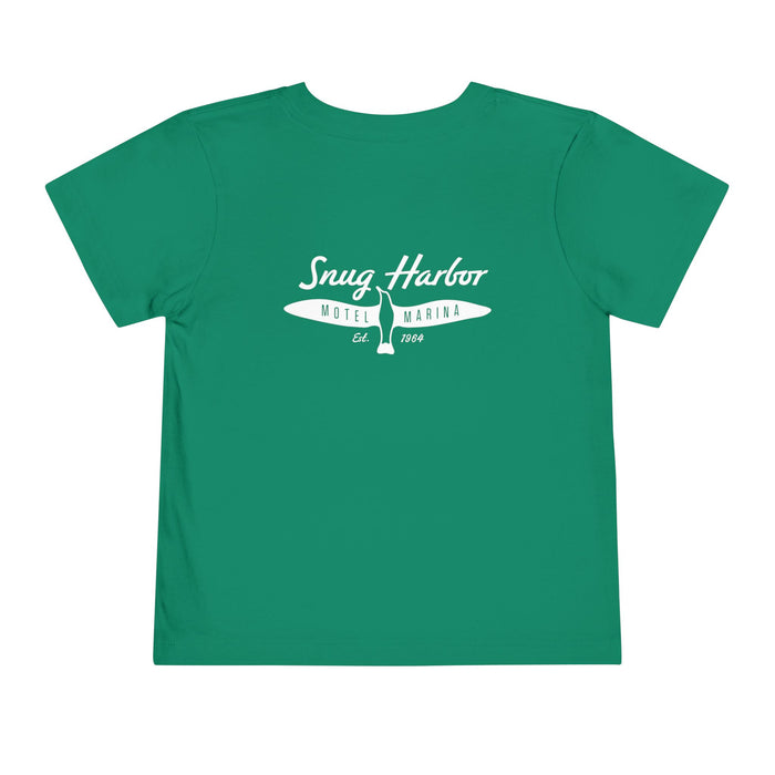 Toddler Tee — "I'm a Snuggler" Graphic Shirt (Snug Harbor Back Logo)