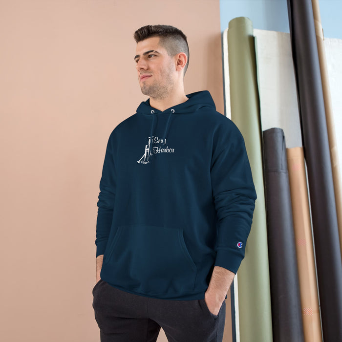 Snug Harbor Champion Hoodie - Cozy Montauk Style